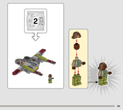 LEGO 76947 instructions page 29 – build guide