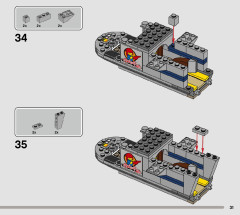 LEGO 76947 instructions page 31 – build guide