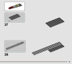 LEGO 76947 instructions page 33 – build guide
