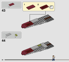LEGO 76947 instructions page 36 – build guide