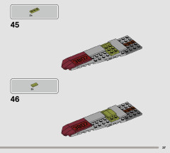 LEGO 76947 instructions page 37 – build guide