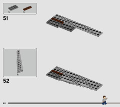 LEGO 76947 instructions page 40 – build guide