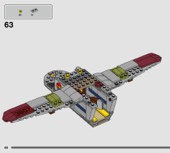 LEGO 76947 instructions page 48 – build guide