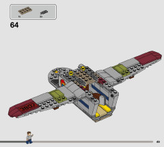 LEGO 76947 instructions page 49 – build guide