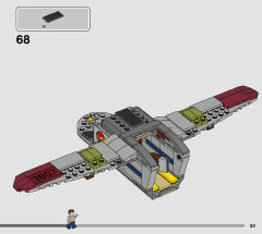 LEGO 76947 instructions page 53 – build guide