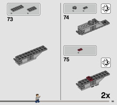 LEGO 76947 instructions page 55 – build guide