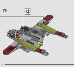 LEGO 76947 instructions page 58 – build guide