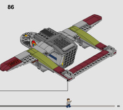 LEGO 76947 instructions page 65 – build guide