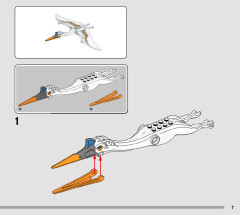 LEGO 76947 instructions page 7 – build guide