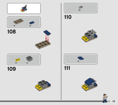 LEGO 76947 instructions page 79 – build guide