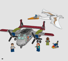 LEGO 76947 instructions page 82 – build guide