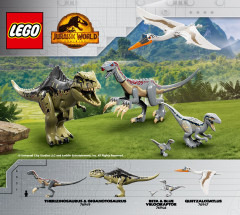 LEGO 76947 instructions page 84 – build guide