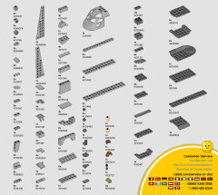 LEGO 76947 instructions page 87 – build guide