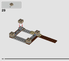 LEGO 76948 instructions page 100 – build guide