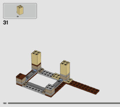 LEGO 76948 instructions page 102 – build guide