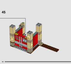 LEGO 76948 instructions page 112 – build guide