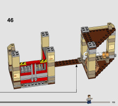 LEGO 76948 instructions page 113 – build guide