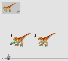 LEGO 76948 instructions page 12 – build guide