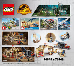 LEGO 76948 instructions page 128 – build guide
