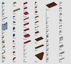 LEGO 76948 instructions page 130 – build guide