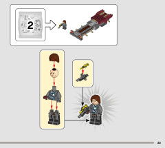 LEGO 76948 instructions page 33 – build guide
