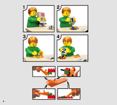 LEGO 76948 instructions page 4 – build guide