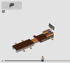 LEGO 76948 instructions page 44 – build guide