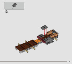 LEGO 76948 instructions page 45 – build guide