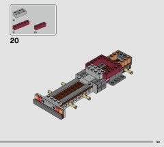 LEGO 76948 instructions page 53 – build guide