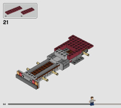 LEGO 76948 instructions page 54 – build guide