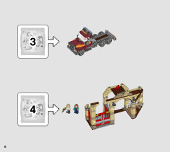 LEGO 76948 instructions page 6 – build guide