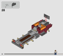 LEGO 76948 instructions page 62 – build guide
