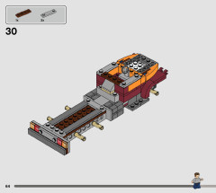 LEGO 76948 instructions page 64 – build guide