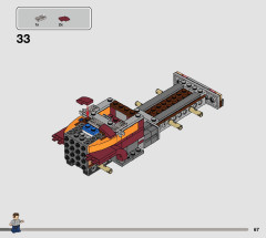 LEGO 76948 instructions page 67 – build guide