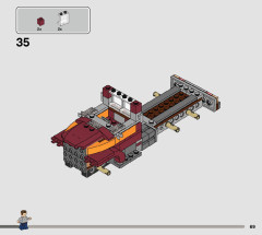 LEGO 76948 instructions page 69 – build guide