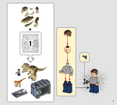 LEGO 76948 instructions page 7 – build guide