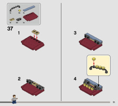 LEGO 76948 instructions page 71 – build guide