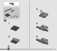 LEGO 76948 instructions page 73 – build guide
