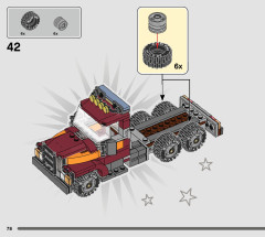 LEGO 76948 instructions page 78 – build guide