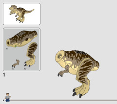 LEGO 76948 instructions page 8 – build guide