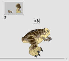 LEGO 76948 instructions page 9 – build guide