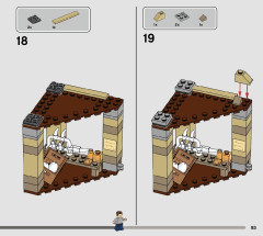 LEGO 76948 instructions page 93 – build guide