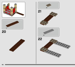 LEGO 76948 instructions page 94 – build guide