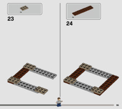 LEGO 76948 instructions page 95 – build guide