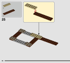 LEGO 76948 instructions page 96 – build guide