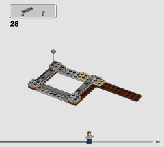 LEGO 76948 instructions page 99 – build guide