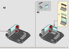 LEGO 76949 instructions page 43 – build guide