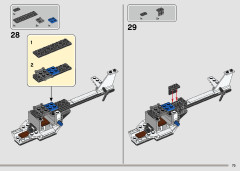 LEGO 76949 instructions page 73 – build guide
