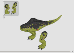 LEGO 76949 instructions page 9 – build guide