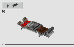 LEGO 76950 instructions page 34 – build guide